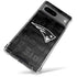 NFL New England Patriots Black & White Google Pixel 7a Clear Case
